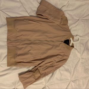 pink bomber jacket